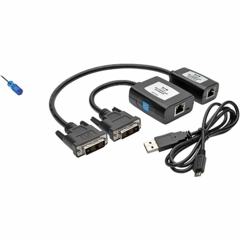 Tripp Lite by Eaton DVI over Cat5/6 Active Extender Kit Transmitter/Receiver for Video DVI-D Single Link Up to 125 ft. (38 m) - Thumbnail 5