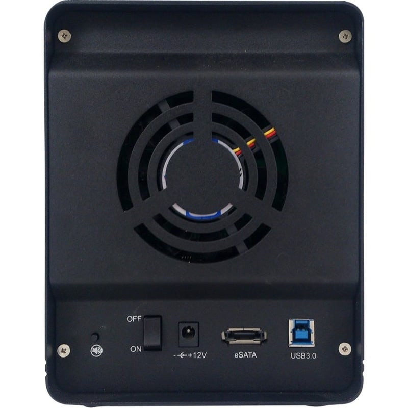 40TB 4-BAY RAID FIPS 140-2 256-BIT AES HARDWARE ENCRYPTED USB 3.0/ESATA CIPHERSH - Thumbnail 4
