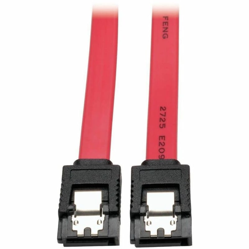 Tripp Lite by Eaton Serial ATA (SATA) Latching Signal Cable 7Pin (M/M) 8-in. (20.32 cm) - Thumbnail 2