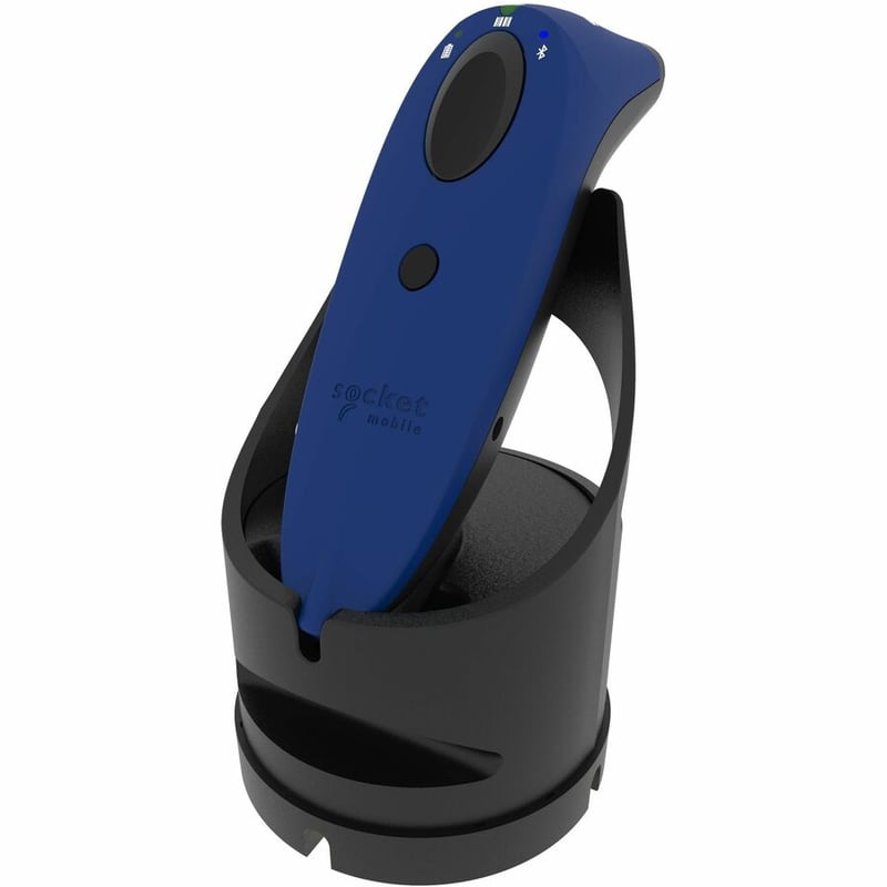 Socket Mobile SocketScan S720, Linear Barcode Plus QR Code Reader, Blue & Black Dock - Thumbnail 2