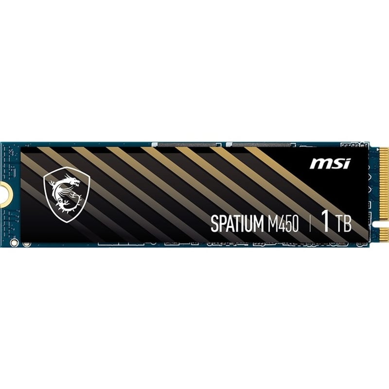 MSI SPATIUM M450 1 TB Solid State Drive - M.2 2280 Internal - PCI Express NVMe (PCI Express NVMe 4.0 x4) - Thumbnail 4
