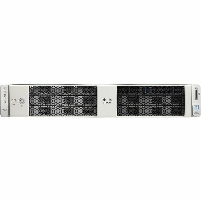 Cisco C240 M5 2U Rack-mountable Server - 2 Xeon Silver 4114 2.20 GHz - 96 GB RAM - Serial ATA, 12Gb/s SAS Controller - Thumbnail 1