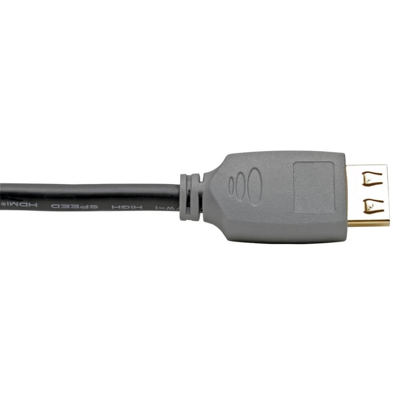 Eaton Tripp Lite Series 4K HDMI Cable (M/M) - 4K 60 Hz, HDR, 4:4:4, Gripping Connectors, Black, 2 m - Thumbnail 4