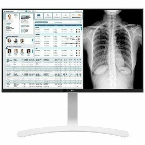 LG 27HJ712C-W 27" Class 4K UHD LCD Monitor - 16:9 - TAA Compliant - Thumbnail 2