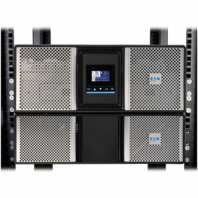 Eaton 9PX G2 11000VA 11000W 208/120V Online Double-Conversion UPS - Hardwired Input, 8x 5-20R, 4x L6-30R, 2x L14-30R or Hardwired Output, Cybersecure Network Card, Extended Run, 7U Rack/Tower - Thumbnail 3