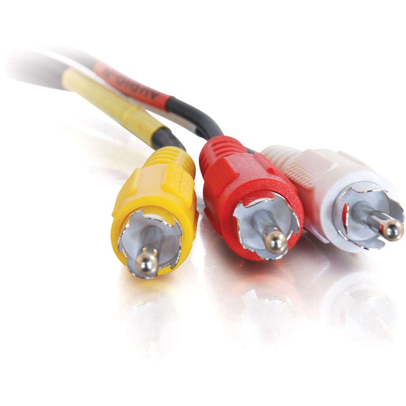 C2G 6ft Value Series Composite Video + Stereo Audio Cable - Thumbnail 3