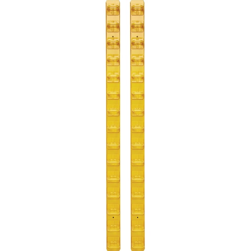 Eaton Tripp Lite Series Vertical Cable Manager - Flexible Rings, Yellow, 6 ft. (1.8 m) - Thumbnail 3