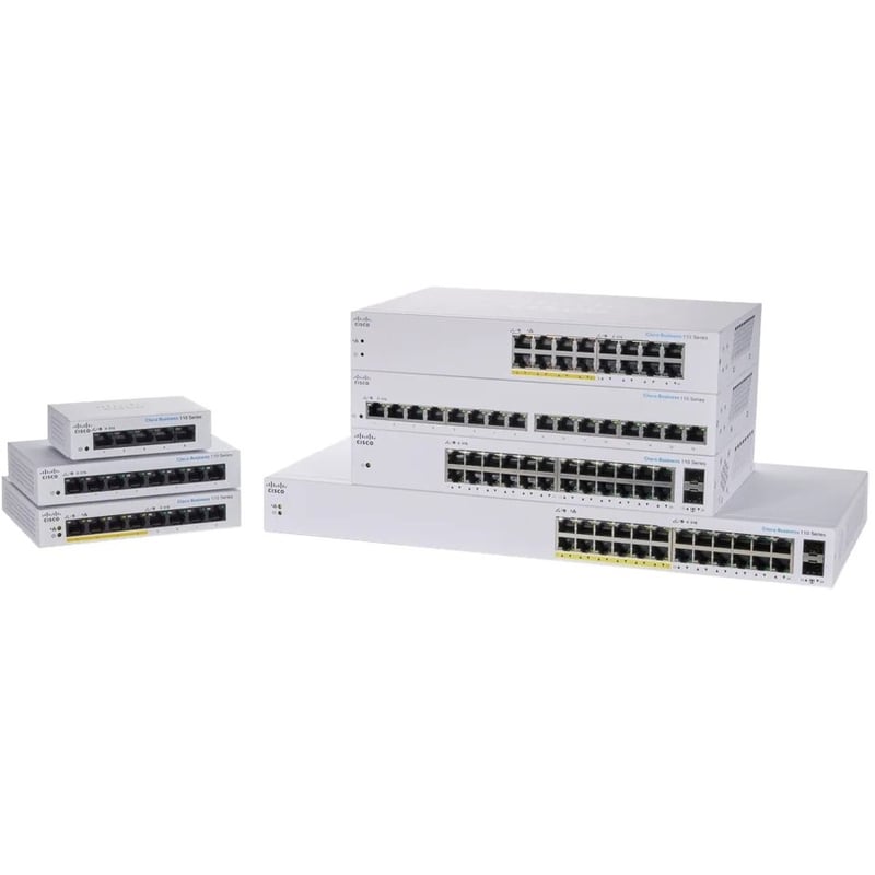 CBS110 UNMANAGED 16-PORT GE, PARTIAL POE REMANUFACTURED