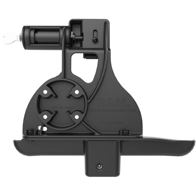 RAM Mounts Key-Locking Powered Cradle for Samsung Galaxy Tab Active2 - Thumbnail 4