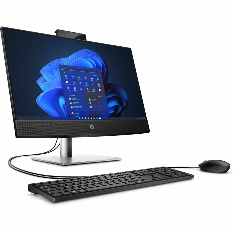 HP ProOne 440 G9 All-in-One Computer - Intel Core i7 14th Gen i7-14700 - 16 GB - 512 GB SSD - 23.8" Full HD Touchscreen - Desktop - Thumbnail 1