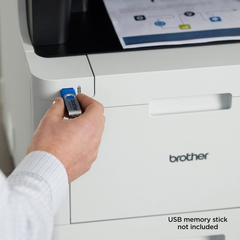 Brother MFC-L8905CDW Wireless Laser Multifunction Printer - Color