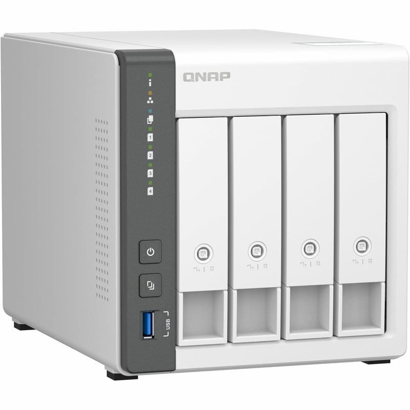 QNAP TS-433-4G SAN/NAS Storage System - Thumbnail 1