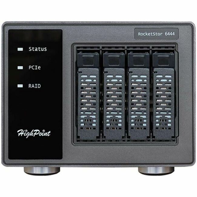 HighPoint Drive Enclosure U.2, M.2, U.3 - PCI Express 3.0 x16 Host Interface