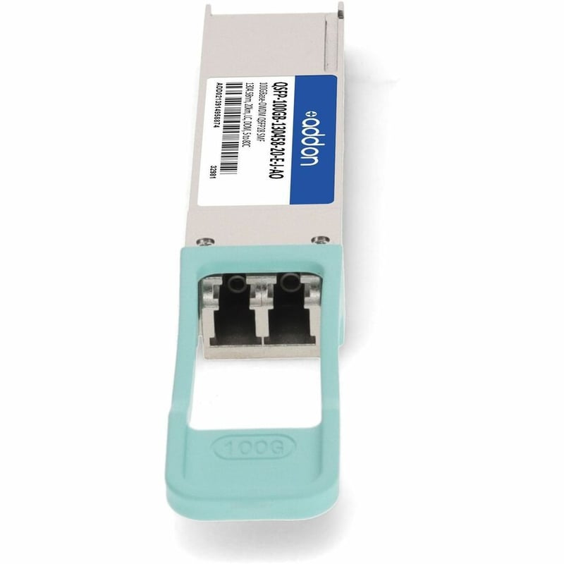AddOn Juniper Networks® Compatible TAA 100GBase-OWDM QSFP28 Transceiver O-Band Channel OW304 50GHz (SMF, 1304.58nm, 20km, LC, DOM, -5 to +80C) - Thumbnail 4