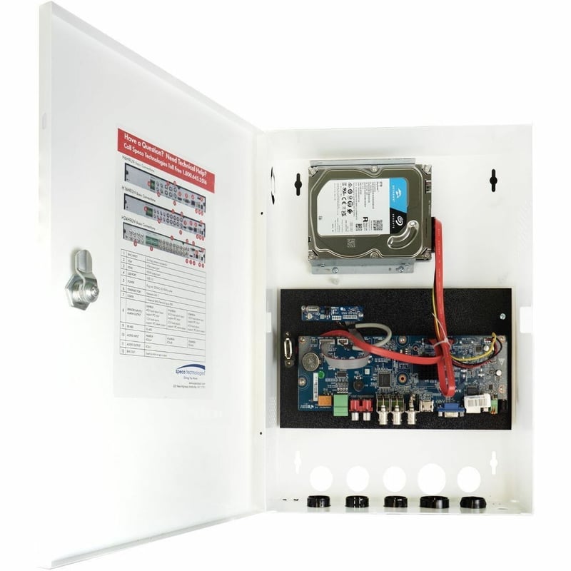 16 CH. WALL MOUNT HYBRID RECORDER - Thumbnail 1