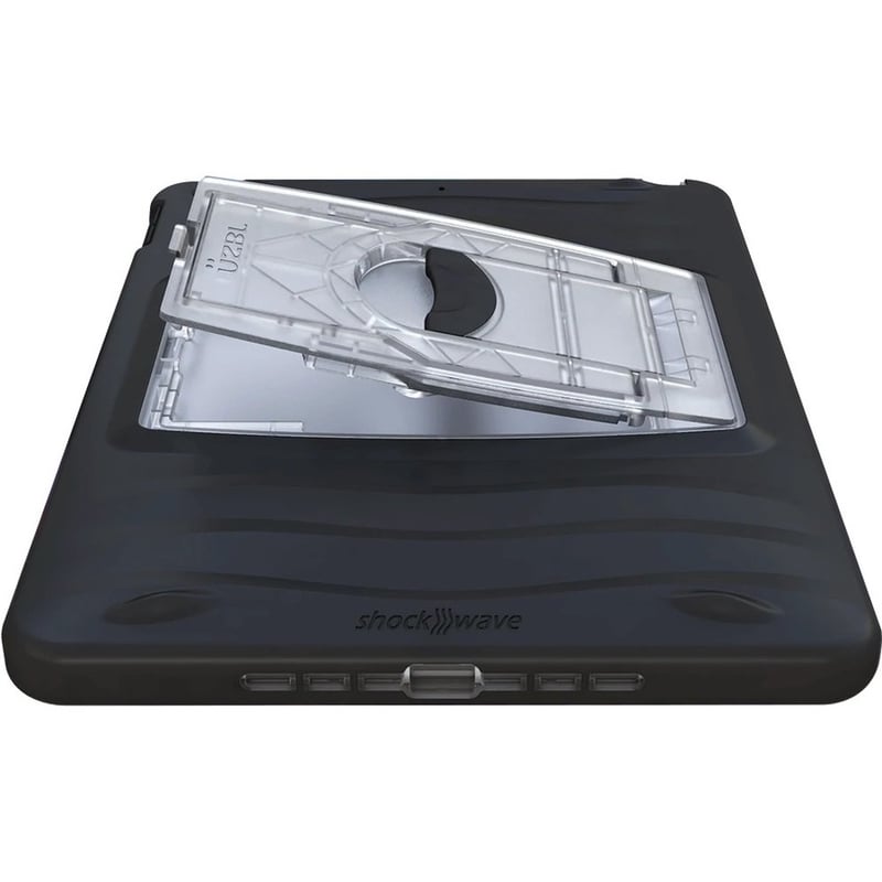ShockWave Ultra-Rugged v2 7th / 8th / 9th Gen iPad 10.2 Case w/ Break-Resistant Stand, Screen Protector; Black - Thumbnail 5