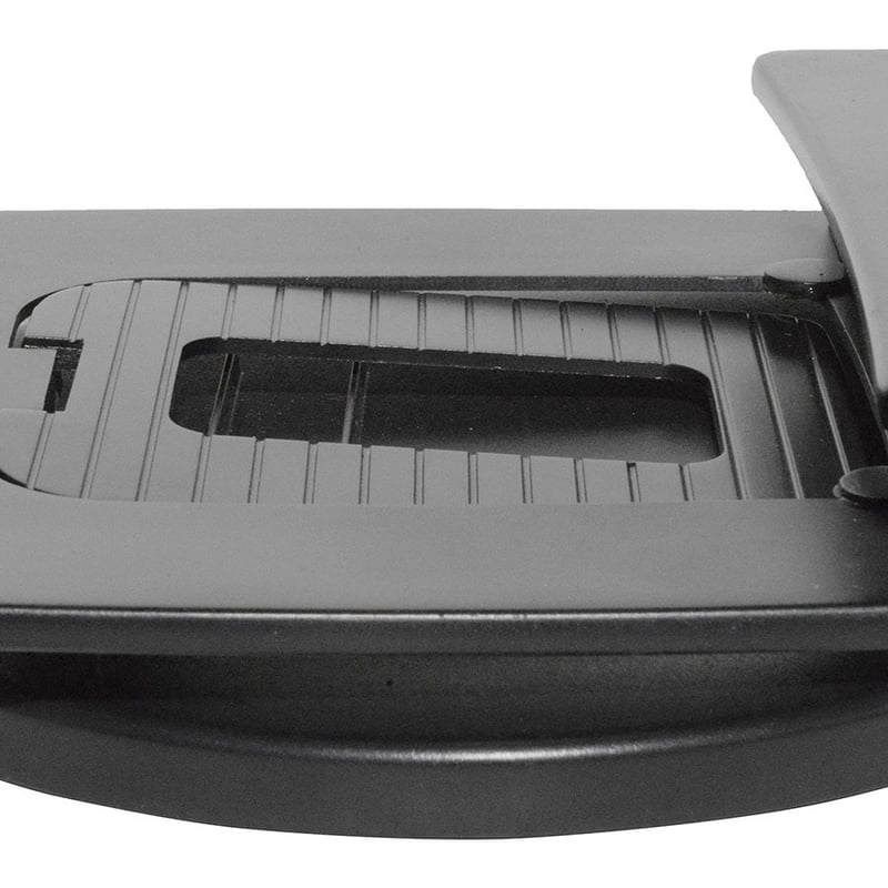 Kantek Rotating Foldable Desk Top Tablet Stand, Black - Thumbnail 2