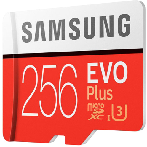 Samsung EVO Plus 256 GB Class 10/UHS-I (U3) microSDXC - 1 - Thumbnail 4