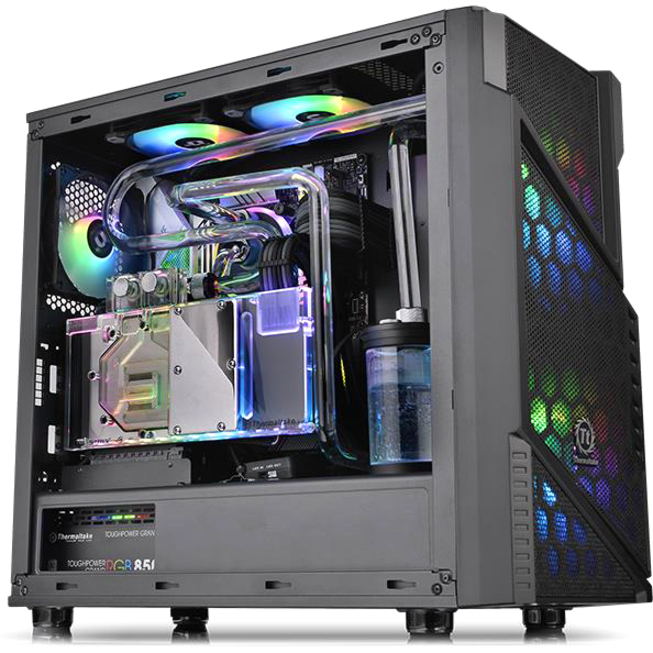 Thermaltake Commander C31 TG ARGB Computer Case with Windowed Side Panel - Thumbnail 5