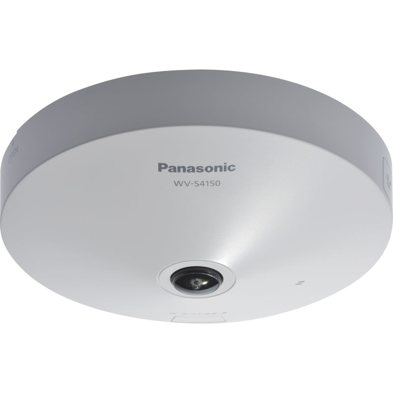Panasonic WV-S4150 5 Megapixel Network Camera - Monochrome, Color - Dome