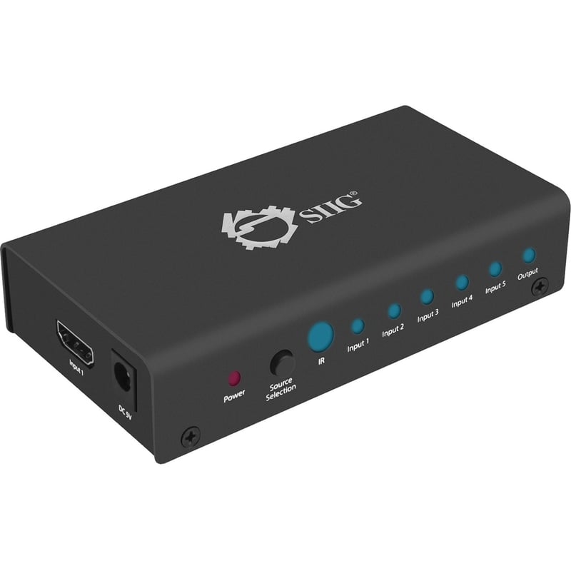 SIIG 5x1 HDMI Switch 4K - Thumbnail 1