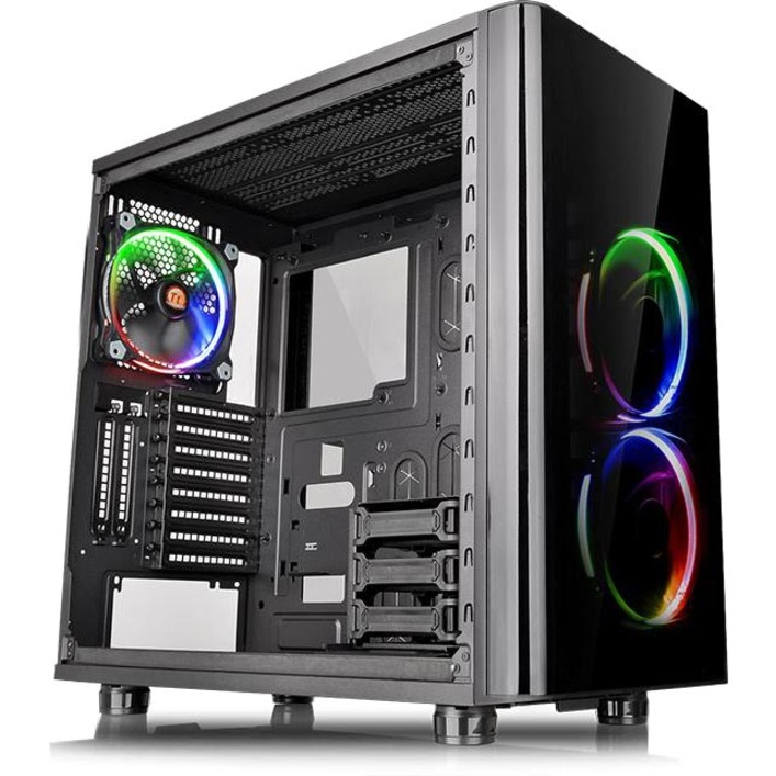 Thermaltake View 31 Tempered Glass RGB Edition Mid Tower Chassis - Thumbnail 3