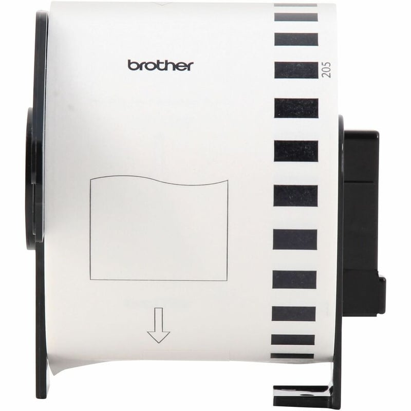 Brother DK2205 - Continuous Length White Film Paper Tape - Thumbnail 2