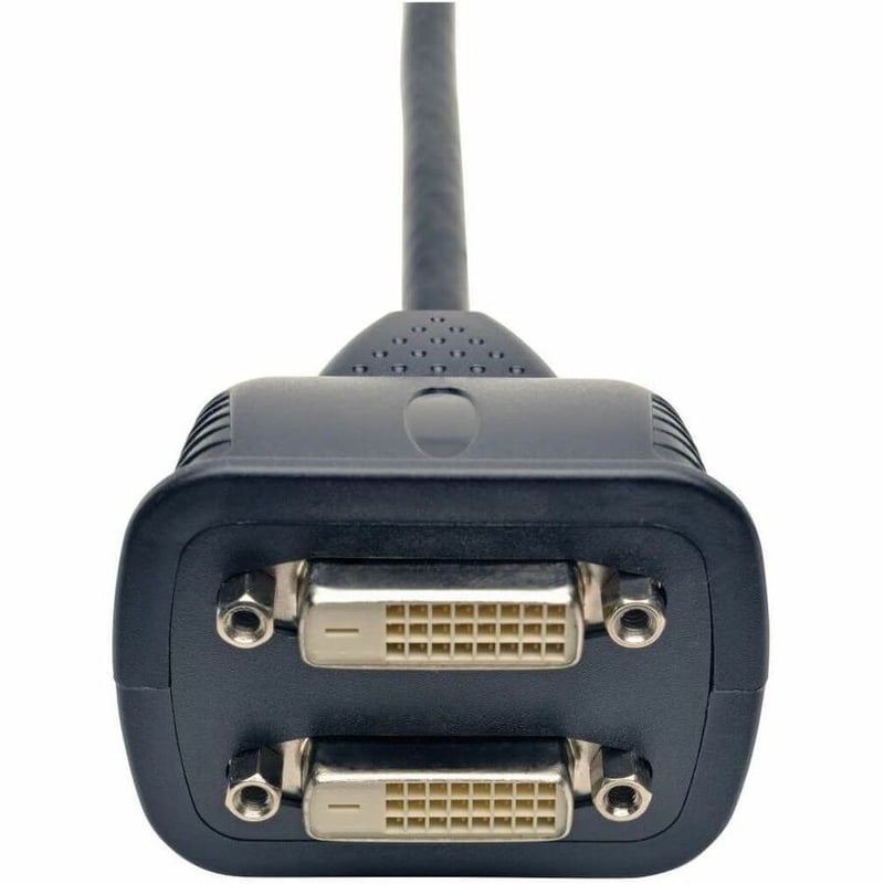 Tripp Lite by Eaton DVI Y Splitter Cable Digital Monitors (DVI-D M to 2x F) 1 ft. (0.31 m) - Thumbnail 2
