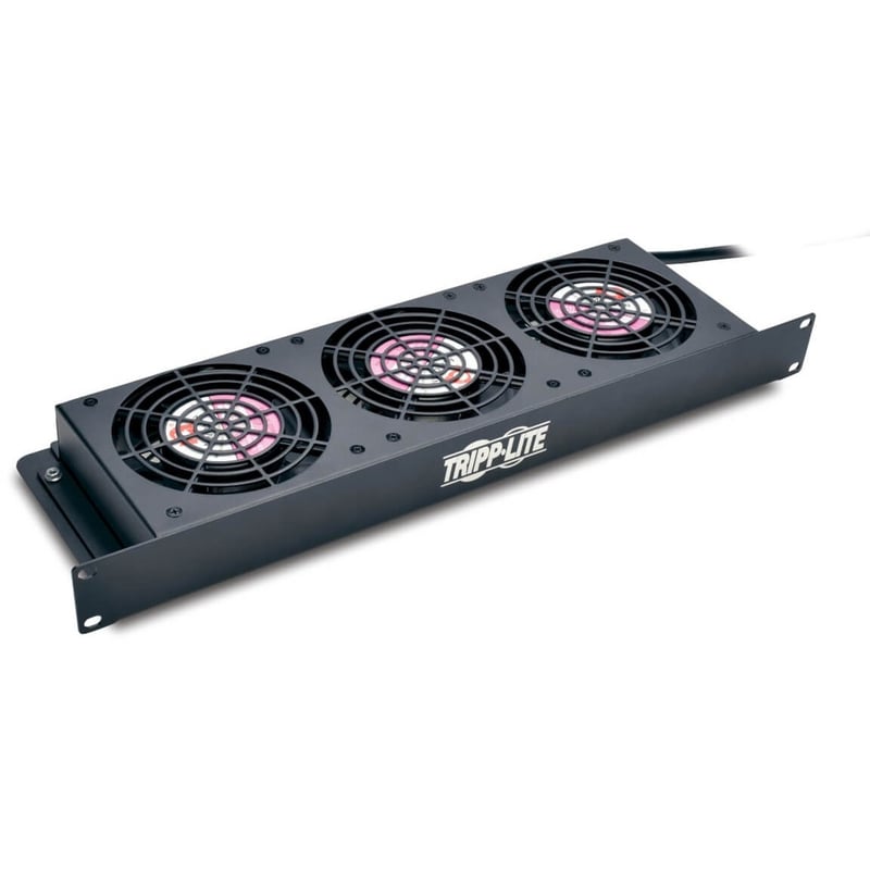 Tripp Lite by Eaton SmartRack 1U Fan Tray 3 120V High-Performance Fans 210 CFM 5-15P Plug - Thumbnail 1
