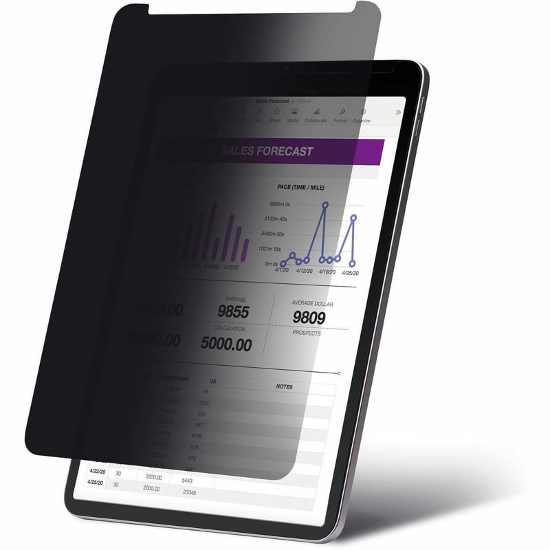 StarTech.com 4-Way Privacy Screen For 11-inch iPad Pro, For Portrait/Landscape Orientations, Touch-Enabled, +/- 30 Deg. View, Matte Finish - Thumbnail 1
