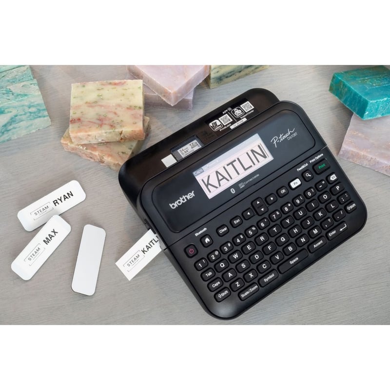 Brother P-Touch PT-D610BT Business Professional Connected Label Maker - Thumbnail 2