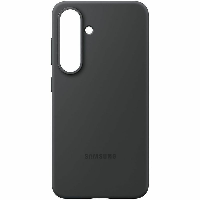 Samsung Galaxy S25 Silicone Case, Black - Thumbnail 1