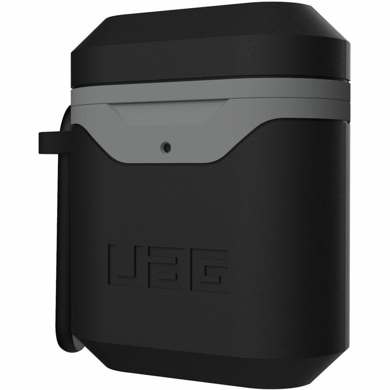 APPLE AIRPODS HARD CASE V2-BLACK/GREY - Thumbnail 5
