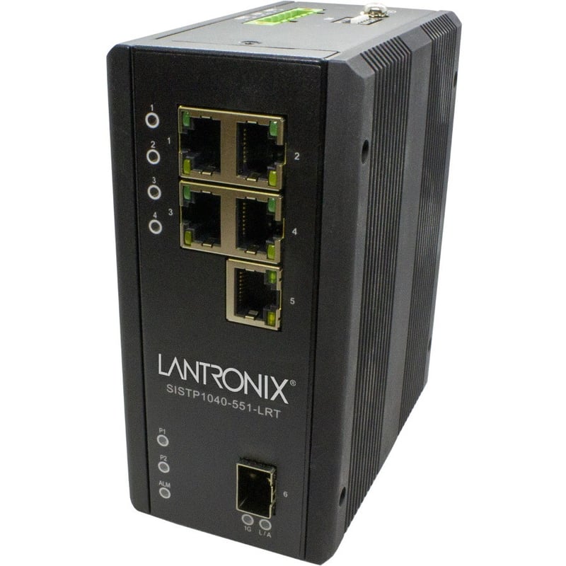 HARDENED UNMANAGED SWITCH, 4-PORT GE POE++, (1) 10/100/1000BAST-T, 1 100/1000 SF - Thumbnail 2