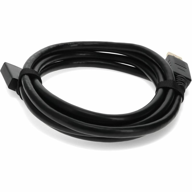 AddOn 15ft DisplayPort Male to HDMI Male Black Cable Which Requires DP++ For Resolution Up to 2560x1600 (WQXGA) - Thumbnail 4