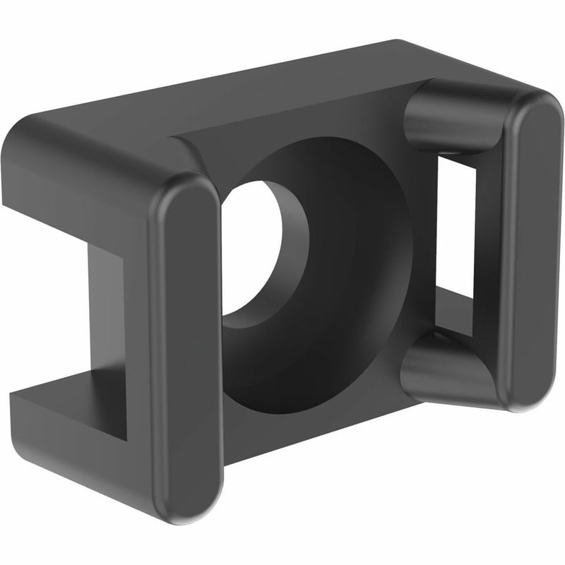 Panduit Super-Grip SGTM3S10-C0 Cable Tie Mount, Black, Supergrip, UV PA 6.6, Screw, #10 - Thumbnail 3