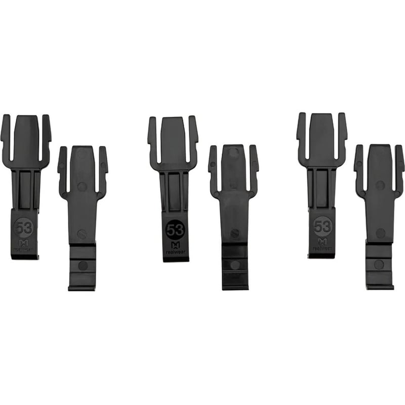 RealWear 3M TA500 Hard Hat Clips (3 Pairs) - Thumbnail 1
