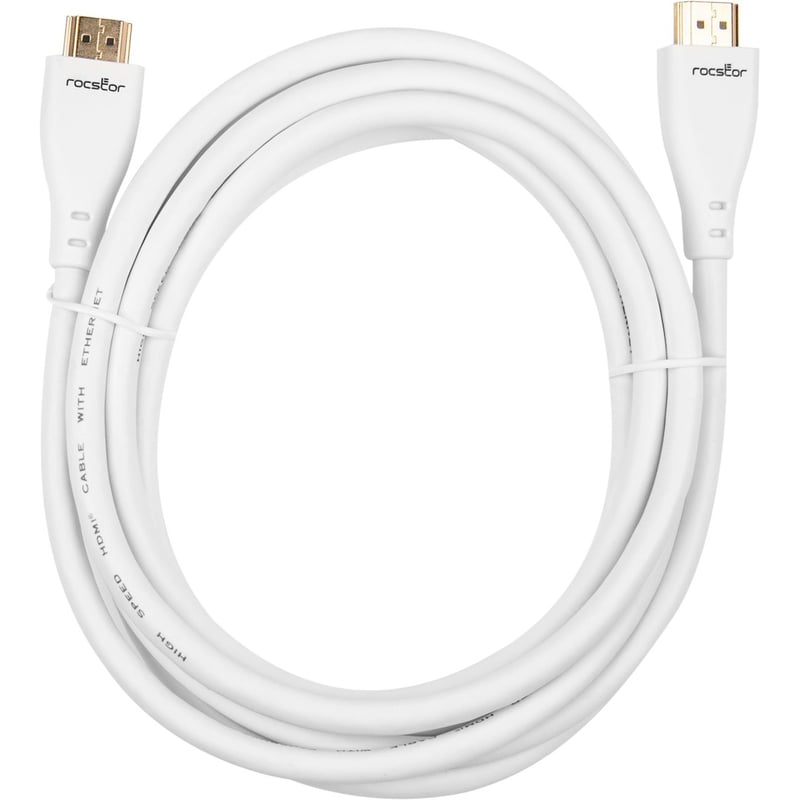 Rocstor Premium HDMI Cable with Ethernet - 4K/60Hz - Thumbnail 1