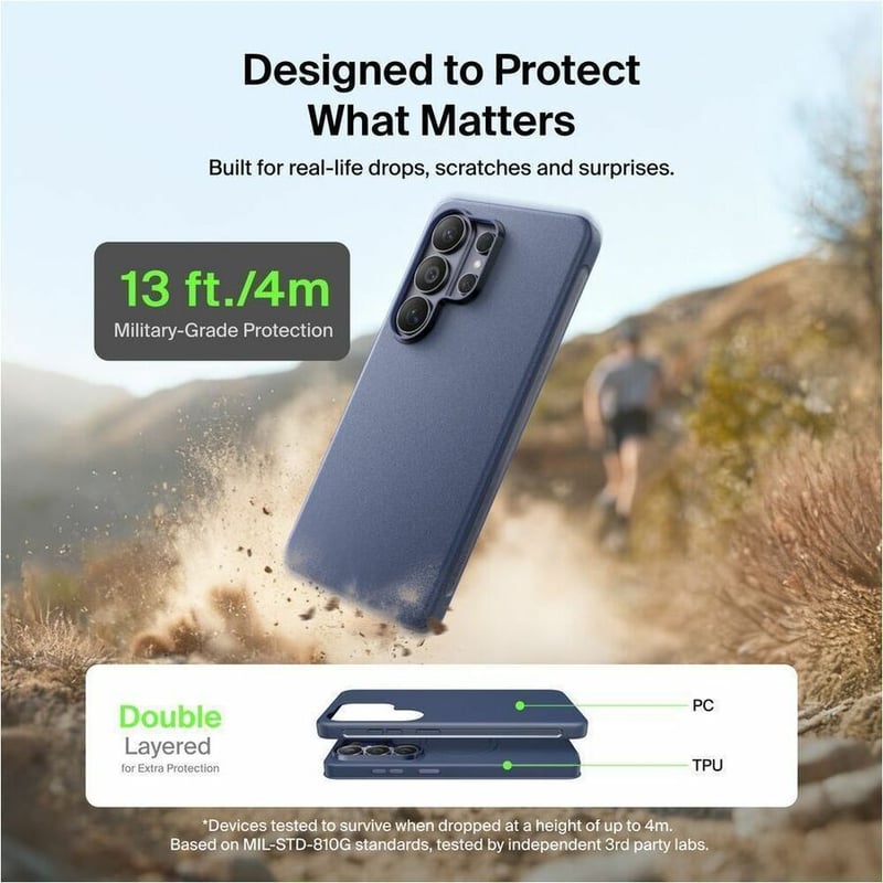 COVER/GRIPTPU/PCS26 ULTRADUAL LAYERNAVY BLUE - Thumbnail 4