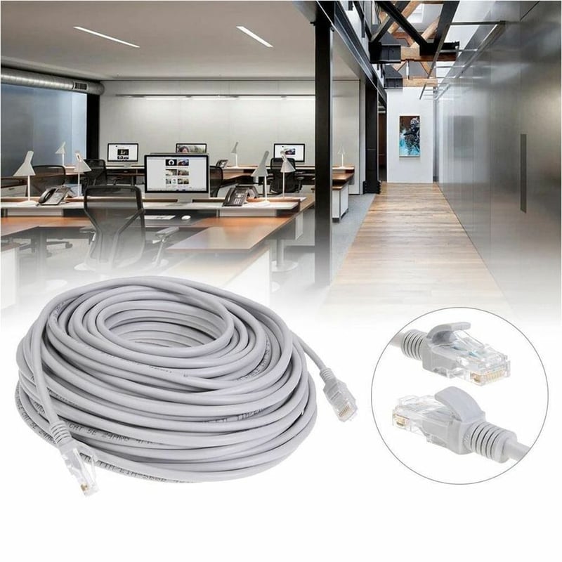4XEM 10FT Cat6A Snagless RJ45 Ethernet Patch Cable (Gray, 10Gbps, Pure Copper, UTP) - Thumbnail 4
