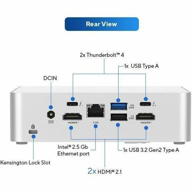 ASUS NUC 15 PRO+ BAREBONE KIT MINI PC WITH INTEL SERIES 2 CORE - Thumbnail 4
