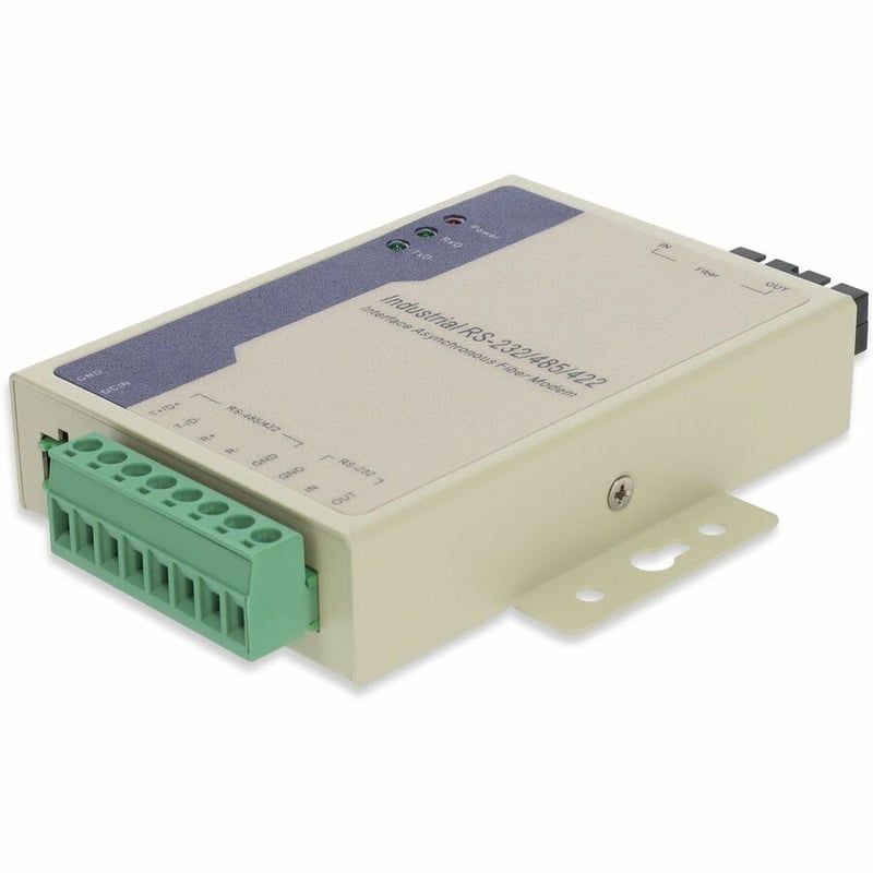 AddOn Serial RS232/RS485/RS422 to Fiber MMF 1310nm 2km SC Serial Media Converter - Thumbnail 2