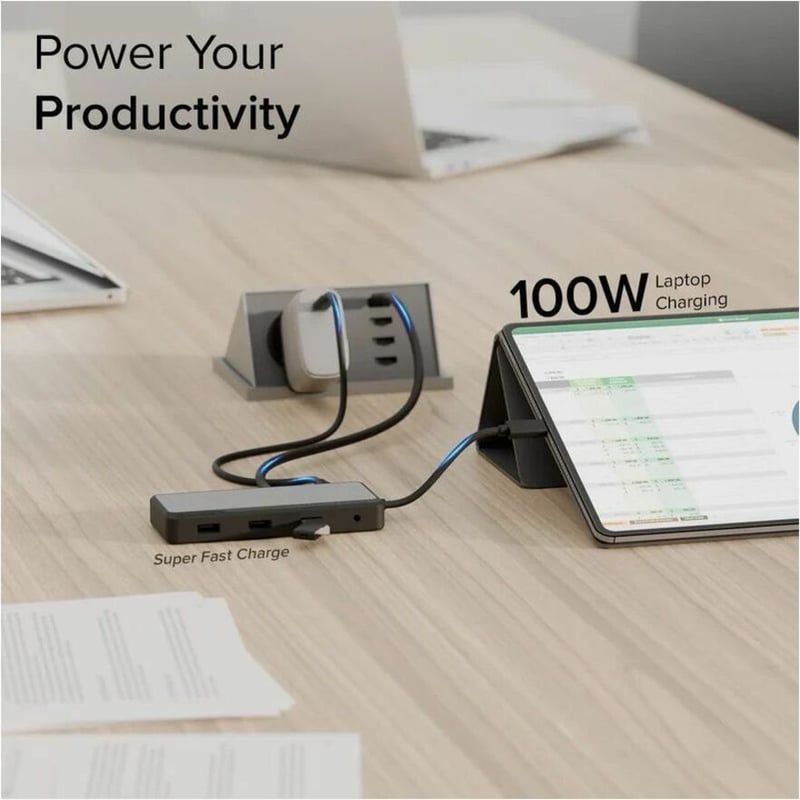FUSION PRO GO 7-IN-1 USB-C COMPACT DOCK - Thumbnail 3