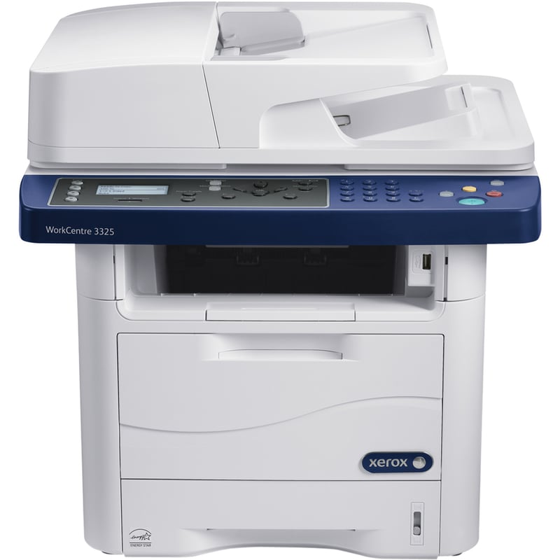 Xerox WorkCentre 3325/DNI Wireless Laser Multifunction Printer - Monochrome - Thumbnail 2