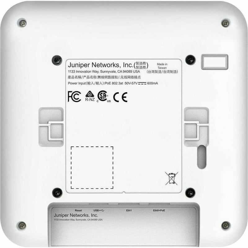 Mist AP45 Tri Band Wi-Fi 6E IEEE 802.11 a/b/g/n/ac/ax 4.69 Gbit/s Wireless Access Point - Indoor - Thumbnail 2