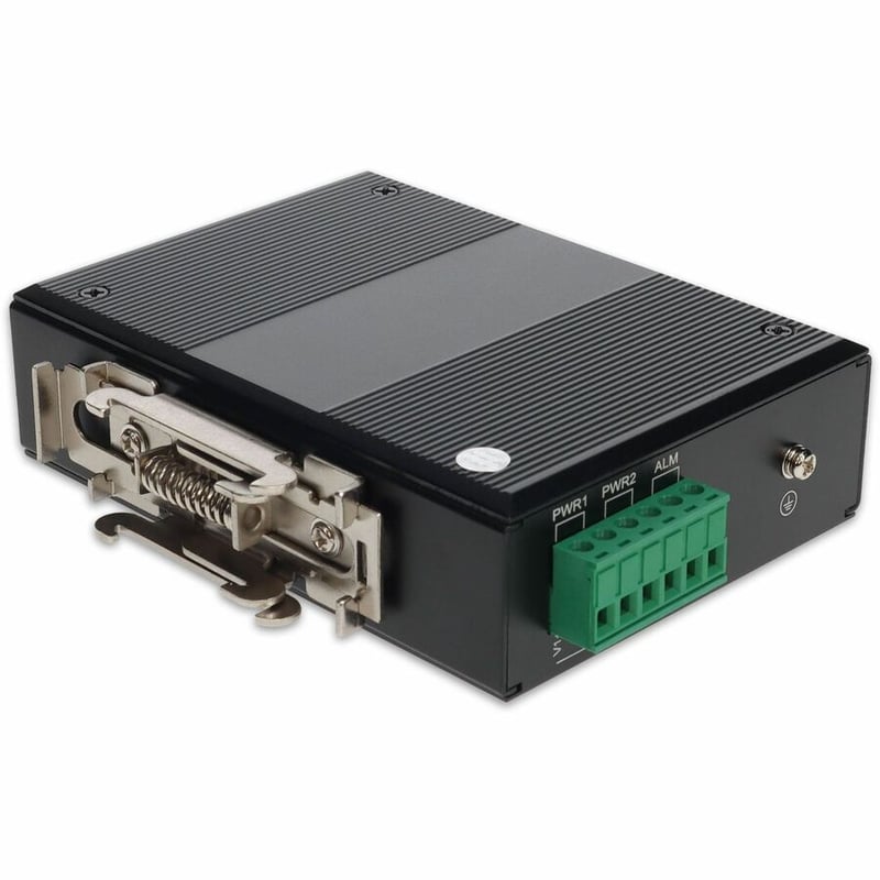 AddOn 1 10/100/1000Base-TX(RJ-45) to 1 1000Base-LX(ST) SMF 1310nm 20km Industrial Media Converter - Thumbnail 2