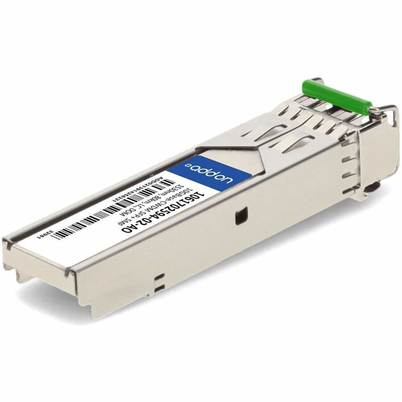 AddOn ADVA® 1061702594-02 Compatible TAA 10GBase-CWDM SFP+ Transceiver (SMF, 1530nm, 80km, LC, DOM) - Thumbnail 5