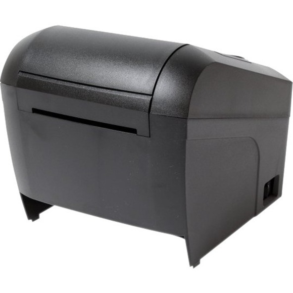 POS-X EVO Green 911LB480200J33 Thermal Transfer Printer - Monochrome - Wall Mount - Receipt Print - Ethernet - USB - Serial - With Cutter - Black - Thumbnail 4