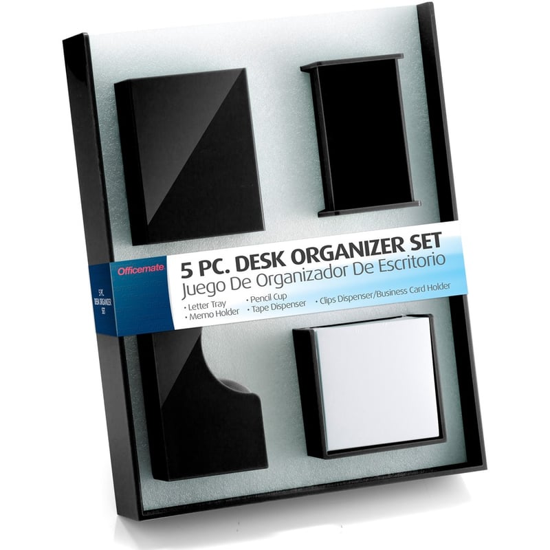 Officemate Desk Organizer Set, 5PC - Thumbnail 3
