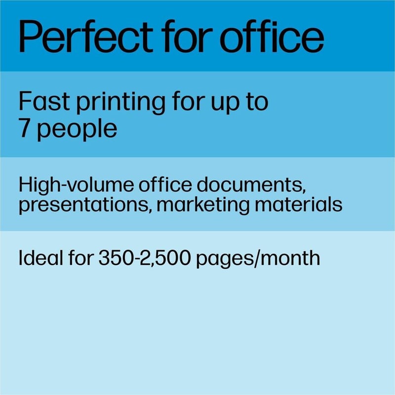HP LaserJet Pro 3101fdw Wireless Laser Multifunction Printer - Monochrome - Thumbnail 4